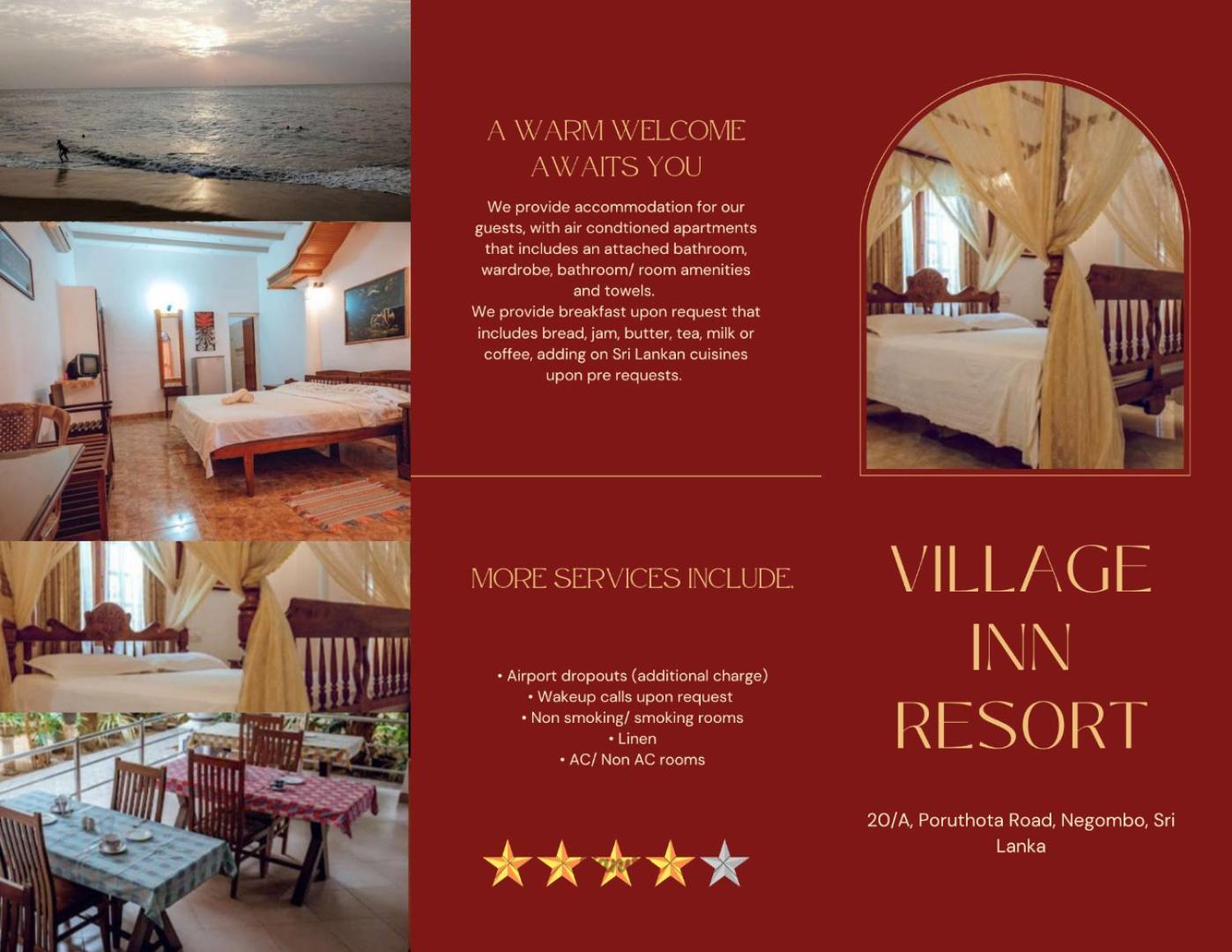 Village Inn Resort Негомбо Екстер'єр фото